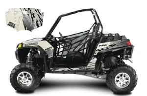 2011 - 2013 Polaris RZR 900 Graphics Kit D49-3 Grey - Picture 1 of 2