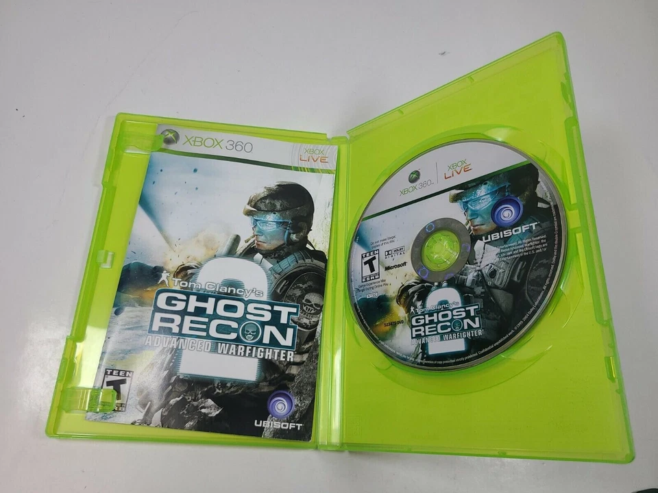Tom Clancy's Ghost Recon Advanced Warfighter 2 Microsoft Xbox 360 TESTED C* - Image 1 of 1