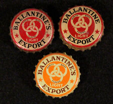 New ListingBallantine #1 â€¢3 Export Lightâ€¢ Cork Beer Bottle Cap Newark New Jersey Nj Antique