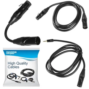 3-Pin XLR Kabel für Recorder Mischpult Lautsprecher Mikrofon Studio Licht - Bild 1 von 18