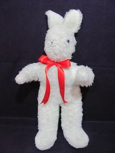 Vintage JAKAS Toys 45cm Plush Light Blue Bunny Rabbit 1970s - Picture 1 of 17