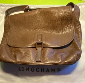 Longchamp Cosmosleder-Schultertasche - guter Zustand - Bild 1 von 11
