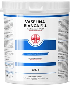 ® Vaselina Bianca Filante Pura F.U. (Barattolo Da 1 Kg), per Uso Medicale, Derma - Foto 1 di 12