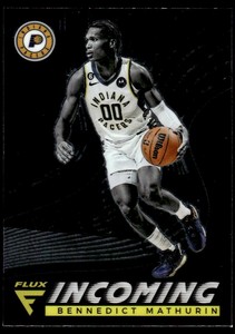 2022-23 Flux Incoming #3 Bennedict Mathurin RC Indiana Pacers