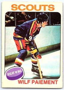 1975-76 O-Pee-Chee Wilf Paiement Kansas City Scouts #195