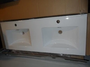 DOUBLE BOWL VANITY TOP - Picture 1 of 7