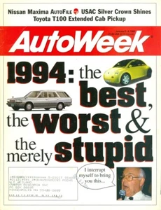 1995 Auto Week Magazine: 1994 - The Best, The Worst & the Stupid/Toyota T100 - Picture 1 of 1