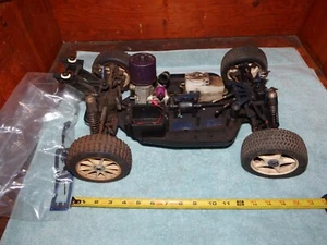 GS Racing Storm 1/8th RC Gas Powered 4WD Racing Buggy for Parts Or Repair - Picture 1 of 24