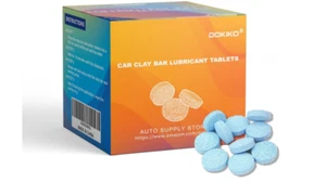 Car Detailing Clay Bar Lubricant Tablets Trucks SUV Cars Oil Mud Stains Tar Bugs - Picture 1 of 8