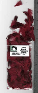 Hareline Dyed Teal Flank Feathers Sealed Packs 1/8 Oz. Select from 5 Colors - Picture 1 of 10