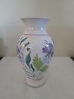 Italy Pottery Vase, Mesa International Hand Painted  PERFECT GARDEN -330-5