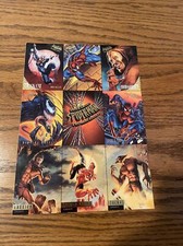 1995 Fleer Ultra Spider-Man Premier Edition 9Card Promo Sheet NM/M