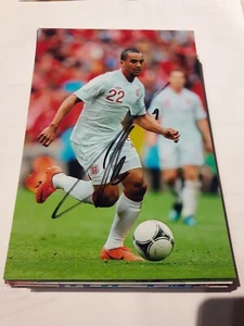 Foto firmada Theo Walcott FC Everton Inglaterra NUEVA MEGA RARA - Imagen 1 de 1