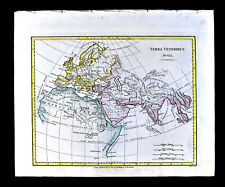 1814 Wilkinson Map Terra Veteribus Nota Ancient World Europe Asia Africa Rome