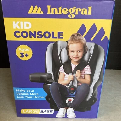 NEW! Kid Console Car Seat Cup/Entertainment Holder Storage Container Large Base - Image 1 of 4