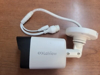 LAVIEW LV-PB3040WC 4MP 4MM BULLET SURVEILLANCE IP PoE CAMERA AS-IS NOT WORKING!! - Image 1 of 4