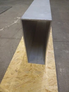 Aluminium Rohr 300x120x5mm - Bild 1 von 4