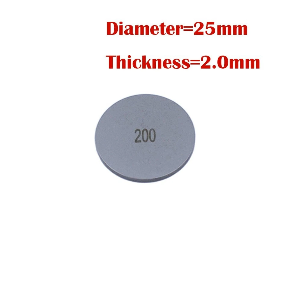 NEW 25mm Valve Shim Thick 2.0mm for Yamaha XT TT 350 FJ1100 FJ1200 XJ600 SRX250 Foto 1 de 1