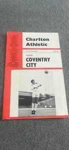 Charlton Athletic Versus Coventry Saturday December 18th 1965 official programme - Picture 1 of 4