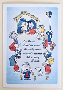 Peanuts "Snoopy & Friends" / Christmas Greeting Card (+ Envelope) - Picture 1 of 5