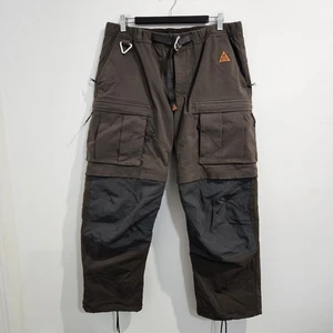 Nike ACG Smith Summit Pants Brown Grey Mens Size M Convertible Cargo Shorts - Bild 1 von 12