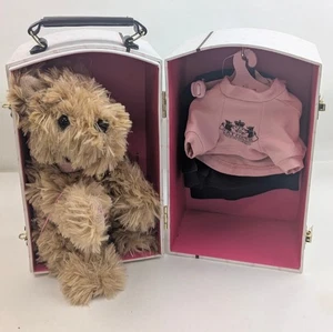 Y2K Neu mit Etikett selten Juicy Couture YORKIE Plüsch HUND Kleiderschrank 100 % vollständig - Bild 1 von 13