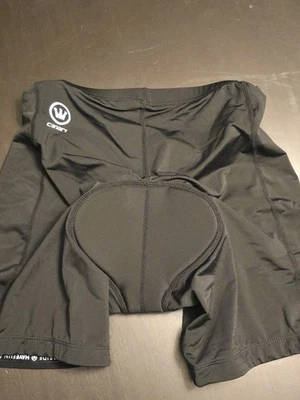 Canari Cycling Shorts Padded Woman’s Black Compression Bike Size Medium NWT - Image 1 of 4