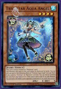 Yugioh! Trickstar Aqua Angel MZTM-EN026 (UR) 1st Ed "Trickstar Support" - Picture 1 of 1