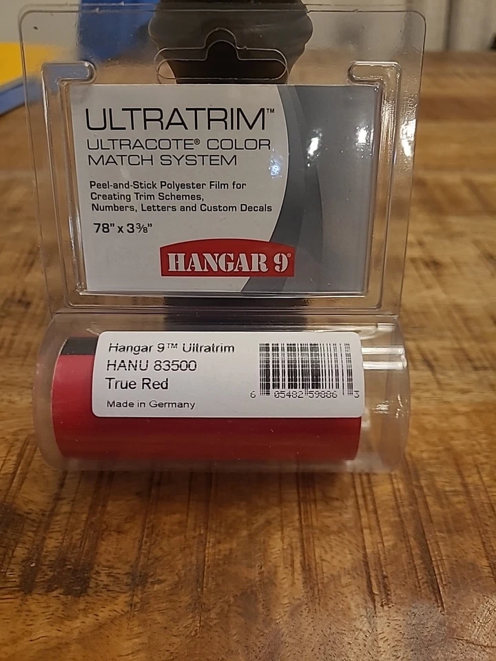 Hangar 9 Ultratrim Roll 78"x3 .375" True Red - Image 1 of 1