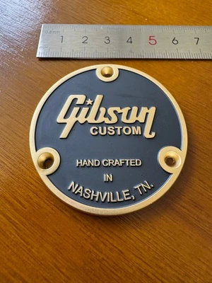 Interruptor de alternância de guitarra tampa da placa traseira para Gibson LP Les Paul peças de guitarra dourada - Imagem 1 de 4