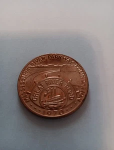 1970 Mississippi Parkway Foundation Token Canada To The Gulf #01 - Picture 1 of 2