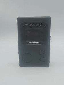 Radio Shack 16-170 Pocketvision 33 Negro Mini LCD Color TV-UHF-VHF De Colección - Imagen 1 de 11
