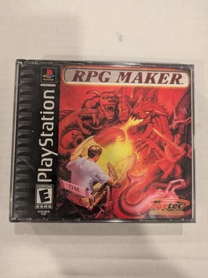 RPG Maker CIB PlayStation 1 Ps1 (Cracked Case) - Image 1 of 4
