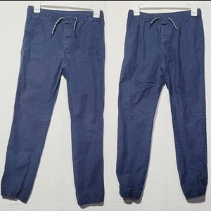 Lot of 2 GAP KIDS XXL Boys Blue stretch school pants good excellent - Picture 1 of 13