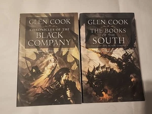 Glenn Cook - The Black Company - 2 Omnibus Lot - Chronicles & Books Of The South - Picture 1 of 10