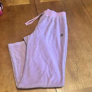 Teddy Fresh Sz XL Lavendar French Terry Sweatpants Track Pants Embossed (A) - Picture 1 of 7
