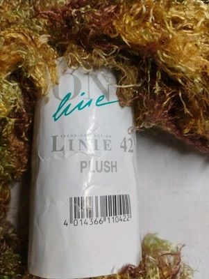 ONline Linie 42 Plush Yarn – 100g Skein Italy – Rayon Textured Eyelash Yarn - Image 1 of 4