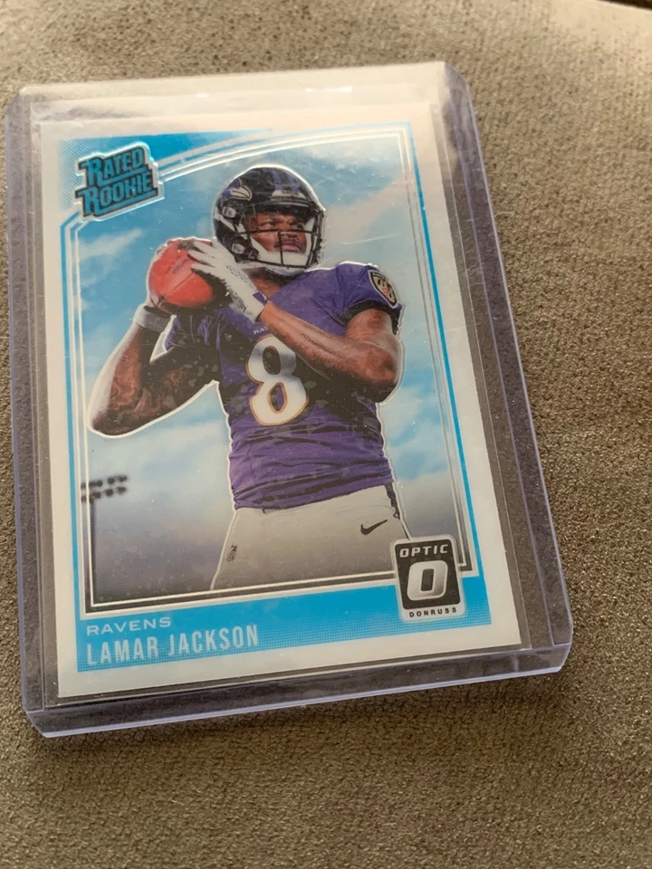 tarjeta de novato lamar jackson Foto 1 de 1