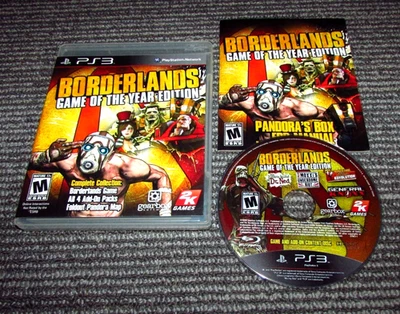 Borderlands: Game of the Year Edition for PlayStation 3 Complete Fast Shipping - Image 1 of 2