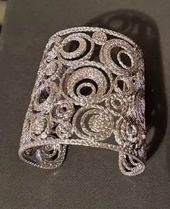 Rare John Hardy Diamond Cuff Bracelet $5200 - Picture 1 of 7