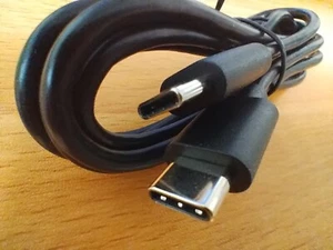 USB-C Charger Cable Type-C to Type-C Charging Data Sync Phone Lead 1m UK Stock - Picture 1 of 5