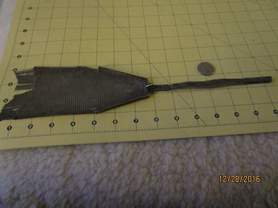 ANTIQUE 1920s WHITING & DAVIS SOLDERED CHAIN MESH BAG PURSE WITH AMAZING detail - Image 1 of 4