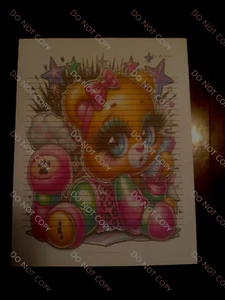Cute 25 Sheets Lined Stationary writing paper pen pal, mail Size 8 1/2x11 - Picture 1 of 22