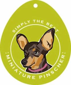 "Pegatina Pinscher miniatura 4x4" - Imagen 1 de 1