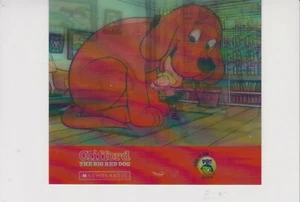 Clifford The Big Red Dog Lenticular promo PBS License 5" x 6" 2003 - Picture 1 of 2