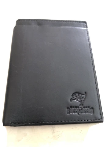 Tampa Bay Buccaneers Football Sparo Wallet Lic.NFL BI-Fold Leather Billfold RFID Cover