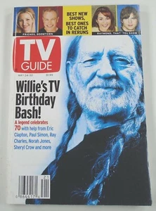 TV Guide magazine WILLIE NELSON COVER 70th birthday Friends May 24 2003 issue - Picture 1 of 3