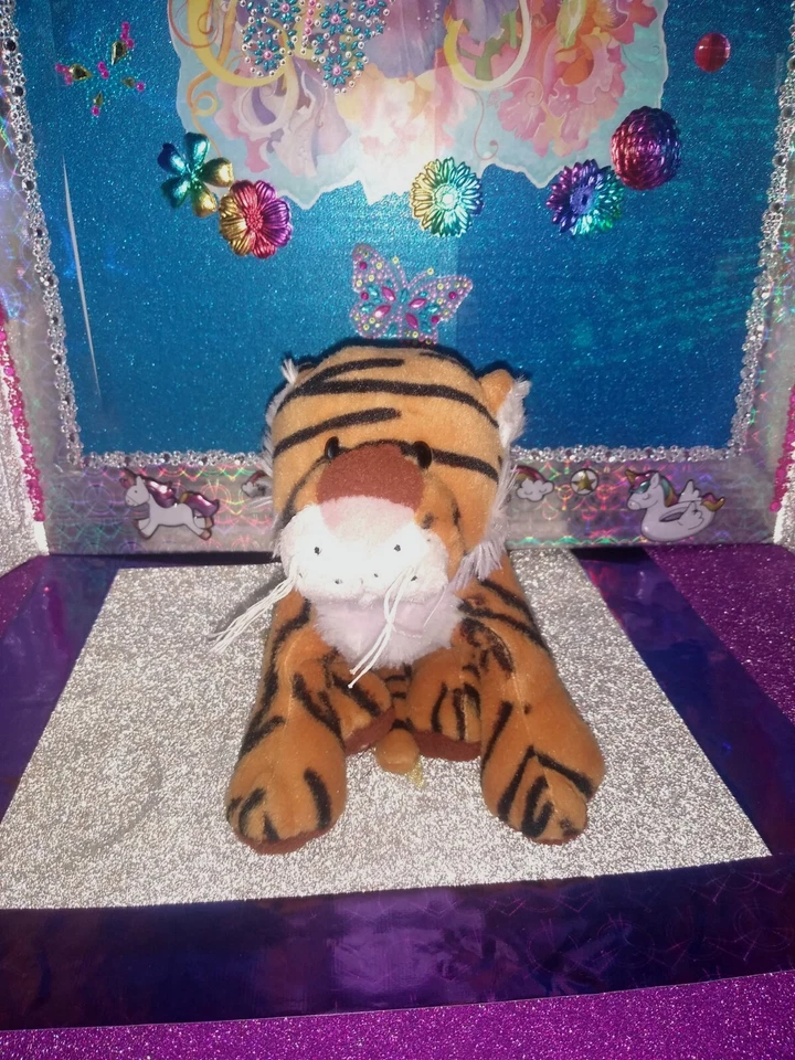 🦄Ganz / Webkinz "Bengal Tiger" HM166 9" Plush! *No Code. - Image 1 of 4