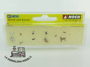 ED 36715 NOCH ESCALA N DIFERENTES PERROS Y GATOS - NUEVO (c61) - Imagen 1 de 8