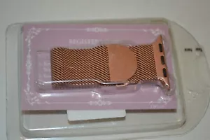 Rose Gold Milanese Loop Band Metal for Apple Watch - Picture 1 of 2